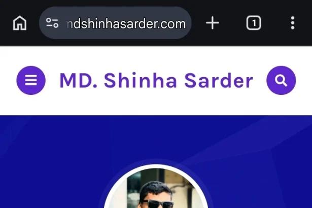 MD. Shinha Sarder Personal